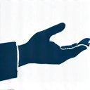 Icono de una mano ofreciendo ayuda simbolizando integridad.